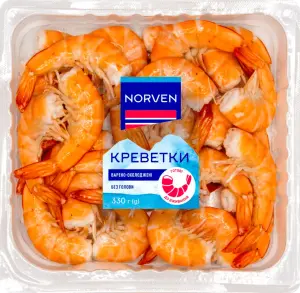 Фото 4 - Креветки без голови варено-охолоджені 330 г