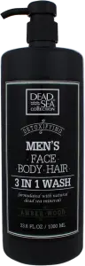 Фото 9 - Гель для душу Dead Sea Collection Amber Wood 3в1 для чоловіків 1000 мл