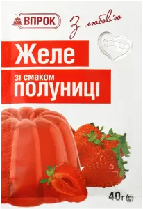 Фото 5 - Желе Впрок зі смаком Полуниці 40 г