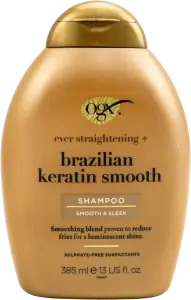 Фото 3 - Шампунь OGX Ever Straightening + Brazilian Keratin Therapy розгладжує для зміцнення волосся 385 мл