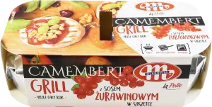 Фото 12 - Сир Mlekovita Camembert La Polle з журавлиним соусом 58% 230 г