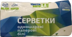 Фото 12 - Серветки паперові ЧИСТА ВИГОДА! 200 шт.