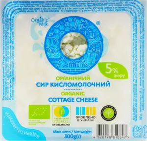 Фото 3 - Сир Organic Milk кисломолочний 5% 300 г