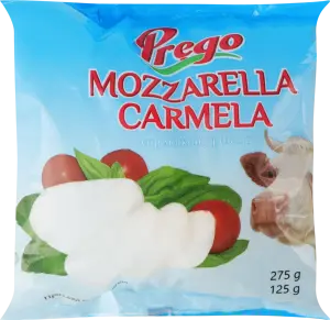 Фото 12 - Cир Carmela Prego Mozzarella 125 г