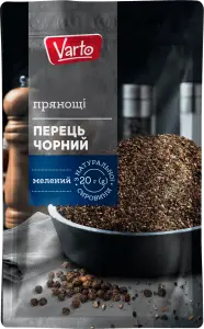 Фото 4 - Перець Varto чорний мелений 20 г