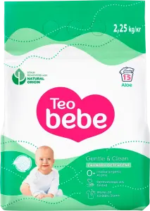 Фото 7 - Пральний порошок Teo bebe Gentle & Clean Aloe дитячий 2.25 кг