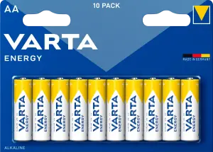 Фото 3 - Батарейка Varta Energy LR06 AA 1.5V 10 шт.