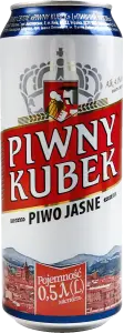 Фото 12 - Пиво Piwny Kubek світле фільтроване 4.1% 0.5 л