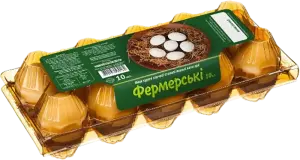 Фото 2 - Яйця Ясенсвіт Фермерські курячі С1 10 шт