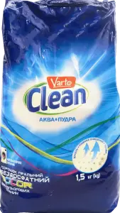 Фото 8 - Пральний порошок Varto Clean Color безфосфатний 1500 г