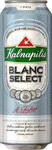 Фото 6 - Пиво Kalnapilis Blanc Select світле нефільтроване 5% 0.568 л
