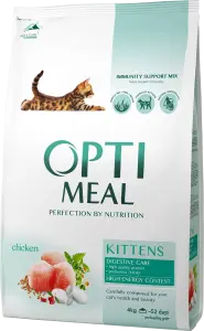 Фото 1 - Сухий корм Optimeal для кошенят Курка 4 кг