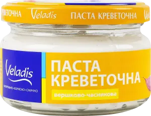 Фото 11 - Паста Veladis креветочна вершково-часникова 160 г