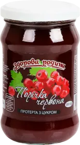 Фото 10 - Варення порічка червона Здорова родина протерта з цукром 350 г
