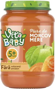 Фото 10 - Пюре Vita Baby гарбуз-морква-яблуко 180 г