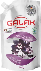 Фото 2 - Рідке мило Galax Чорна орхідея 500 г