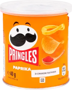 Фото 3 - Чипси Pringles Paprika 40 г