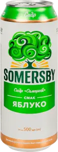Фото 3 - Сидр Somersby Яблуко солодкий 4.7% 0.5 л