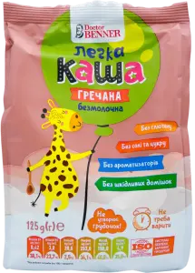 Фото 10 - Каша Doctor Benner гречана 125 г
