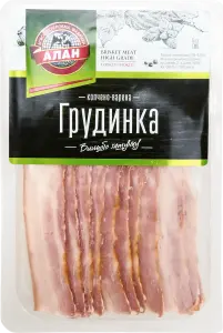 Фото 5 - Грудинка Алан копчено-варена нарізка вагова