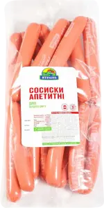 Фото 2 - Сосиски Ятрань Апетитні перший гатунок