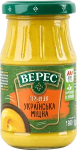 Фото 5 - Гірчиця Верес Українська 190 г