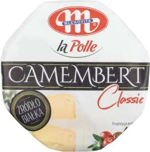 Фото 1 - Сир Mlekovita La Polle Camembert Classic 58% 120 г