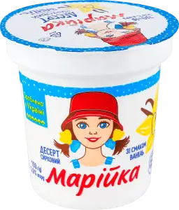 Фото 1 - Десерт сирковий Марійка Ваніль 5% 150 г