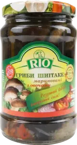 Фото 7 - Гриби Rio Шиітаке з овочами мариновані 250 г