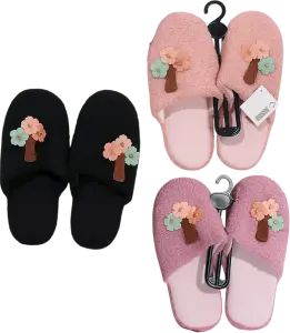 Фото 4 - Тапочки домашние женские в ассортименте 22TX0122 р.36-41