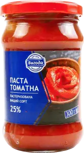 Фото 8 - Паста томатна Вигода 25% вищий сорт 300 г