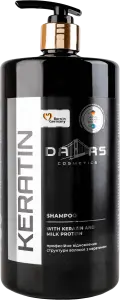 Фото 8 - Шампунь Dalas Keratin з кератином і молочним протеїном 1 л