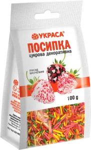 Фото 2 - Посипка Украса Асорті 100 г