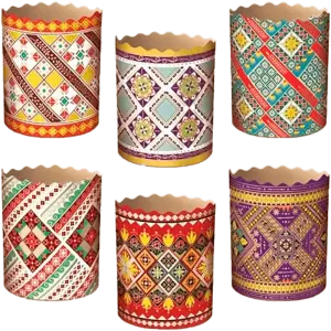 Фото 4 - Набір паперових форм для випічки Easters 90х85 см 5 шт