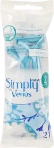 Фото 3 - Станок для гоління Gillette Venus 2 Simply одноразовий жіночий 2шт/уп