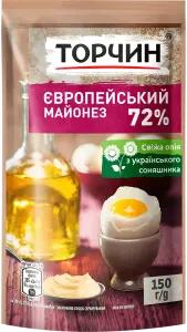 Фото 5 - Майонез Торчин Європейський 72% 150г