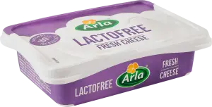 Фото 1 - Крем-сир Arla безлактозний натуральний 50% 200г