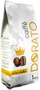 Фото 4 - Кава зернова Caffe Dorato 100% Arabica 1 кг
