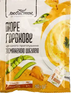 Фото 5 - Пюре горохове Любисток зі смаженою цибулею 50 г