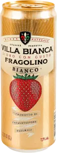 Фото 8 - Сидр Villa Bianca Fragolino Rosso червоний солодкий міцний газований 7-8.5% 330 мл