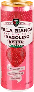 Фото 7 - Сидр Villa Bianca Fragolino Rosso червоний солодкий міцний газований 7-8.5% 330 мл