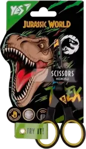 Фото 9 - Ножиці Yes! Jurassic World з принтом на лезі 13 см