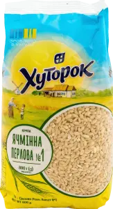 Фото 1 - Крупа перлова Хуторок №1 800г