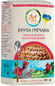 Фото 5 - Крупа гречана Art Foods ядриця 800г