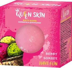 Фото 11 - Бомбочка для ванни Queen Skin Ягідний Сорбет 75 г