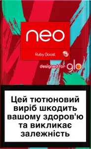 Фото 9 - Стіки для нагрівання тютюну Neo Demi Ruby Boost 20 шт