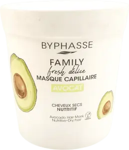 Фото 4 - Маска Byphasse Family Fresh Delice з авокадо для сухого волосся 250мл