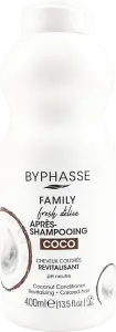 Фото 5 - Кондиціонер Byphasse Family Fresh Delice для фарбованого волосся з кокосом 400мл