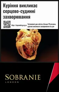 Фото 10 - Сигарети Sobranie Blacks