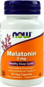 Фото 9 - Дієтична добавка Now MELATONIN 3мг 30 шт